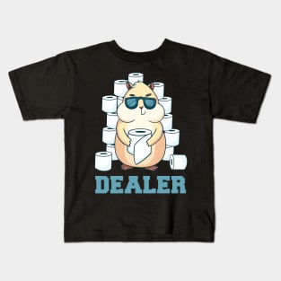 toiletpaper Dealer Toilettenpapier Kids T-Shirt